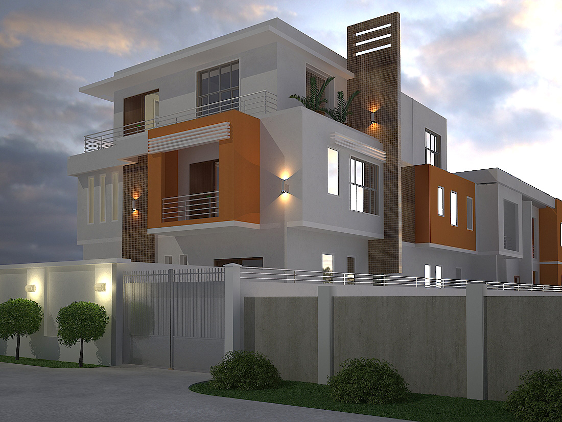 5 bedroom duplex with pent house (Ref 5014)