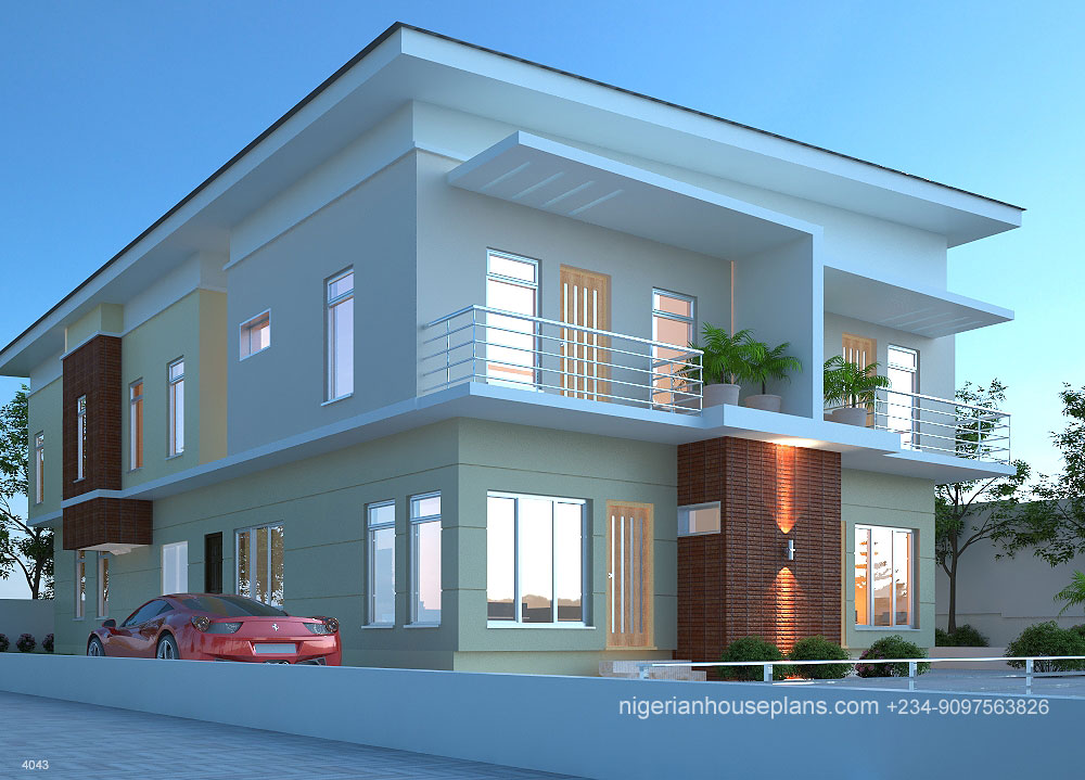 4 bedroom semi-detached duplex (Ref.4043)