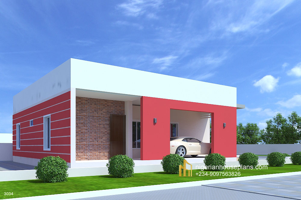 3 bedroom bungalow (Ref. 3034)