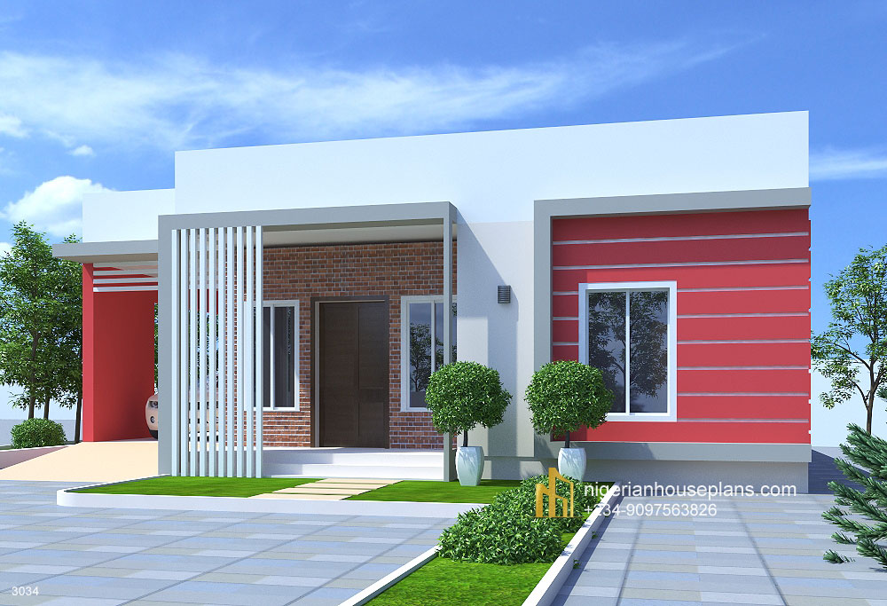 3 bedroom bungalow (Ref. 3034)