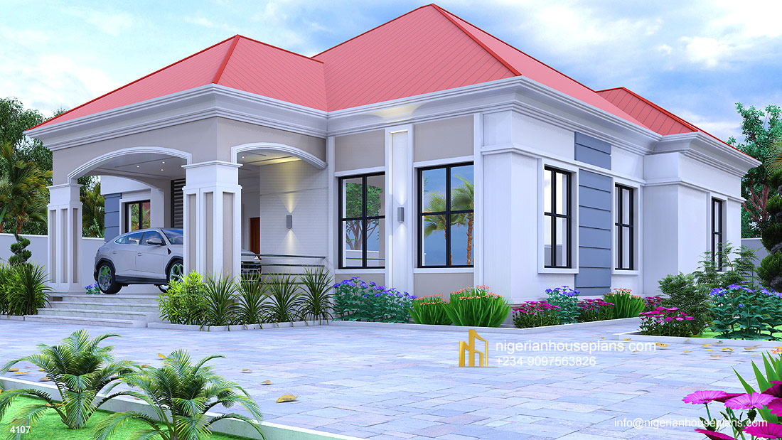 4 bedroom bungalow (Ref 4107)