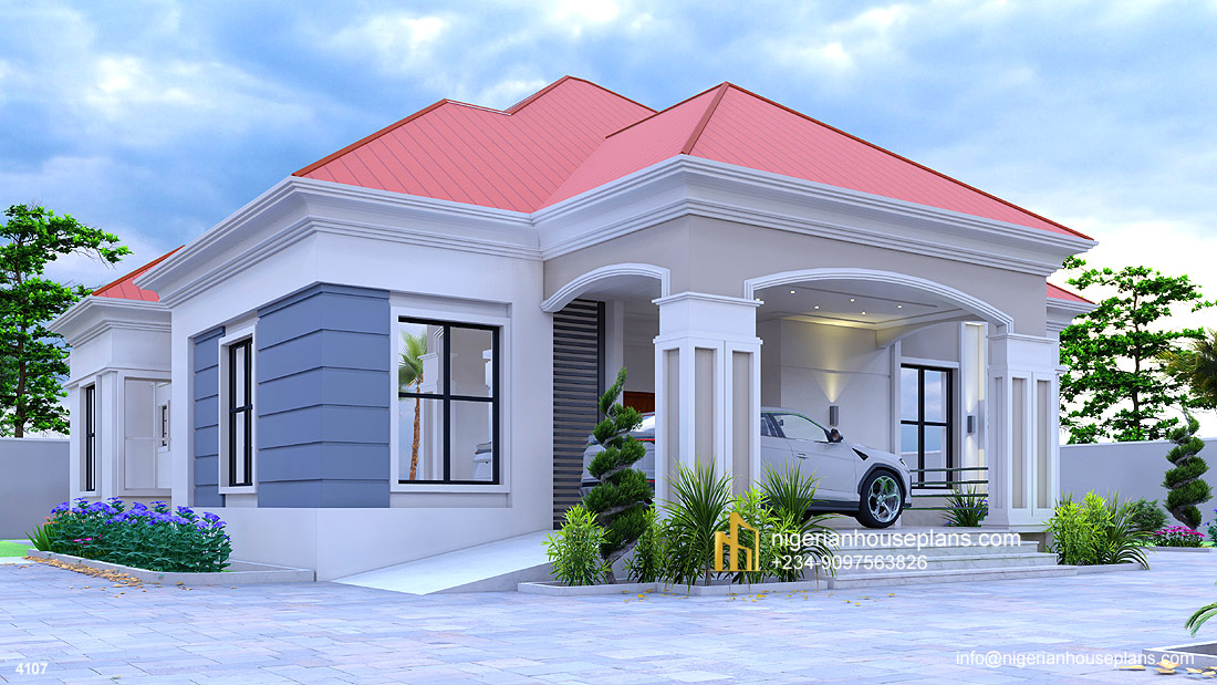 4 bedroom bungalow (Ref 4107)