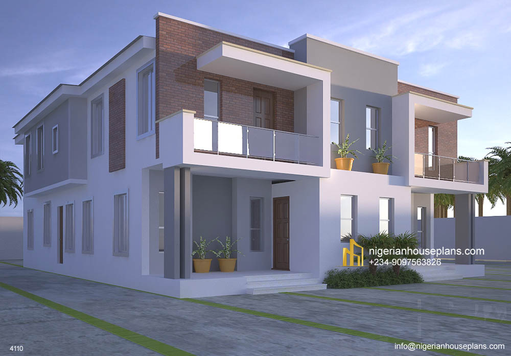 4 bedroom semi detached duplex (Ref. 4110)