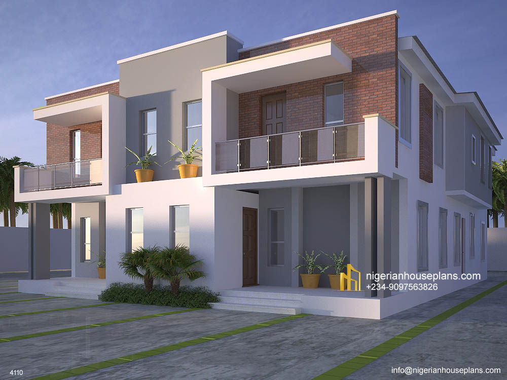 4 bedroom semi detached duplex (Ref. 4110)