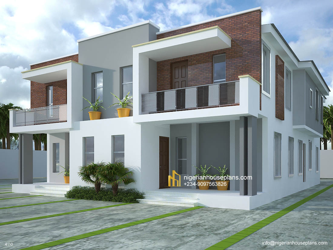 4 bedroom semi detached duplex (Ref. 4110)