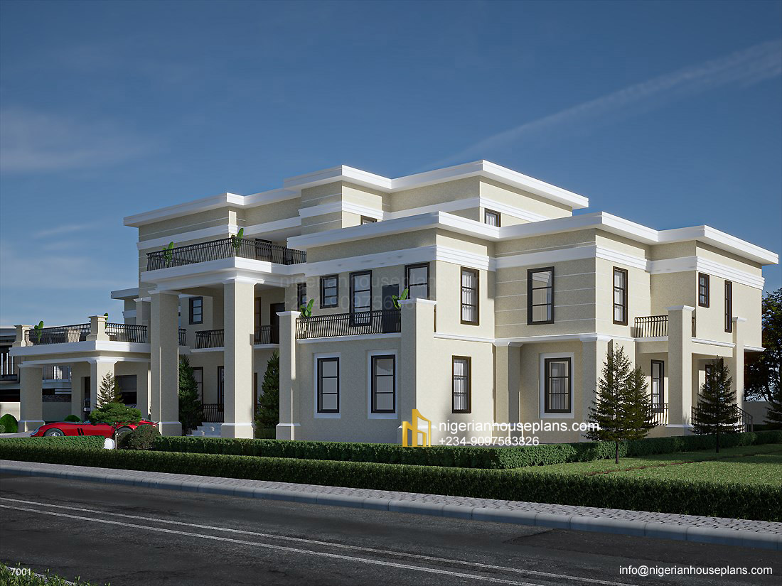 7 bedroom duplex with pent floor (Ref. 7001)