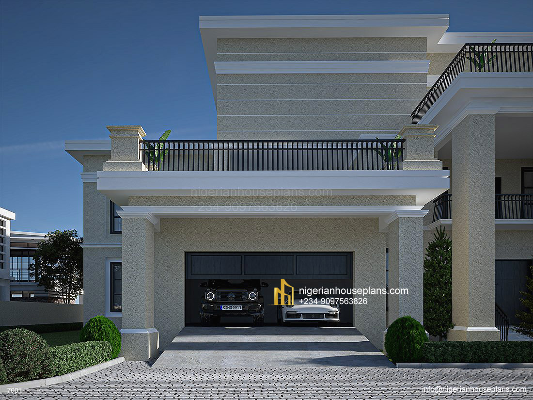 7 bedroom duplex with pent floor (Ref. 7001)