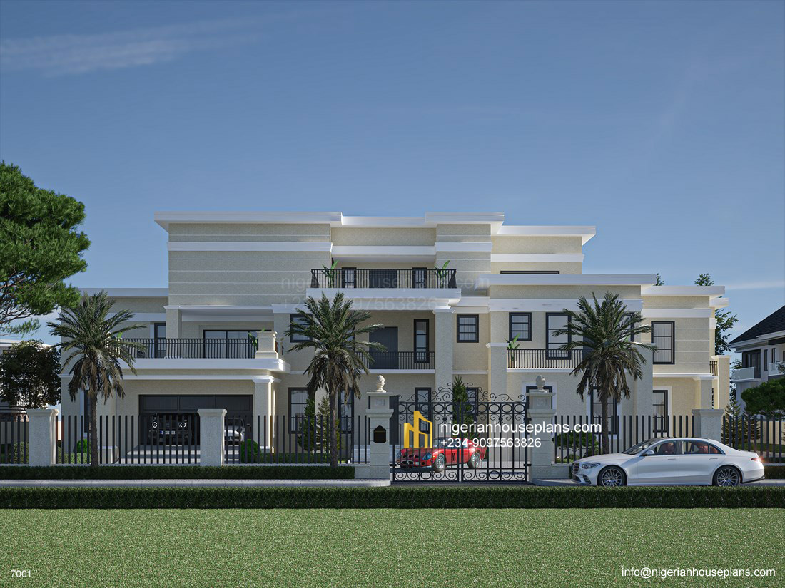 7 bedroom duplex with pent floor (Ref. 7001)