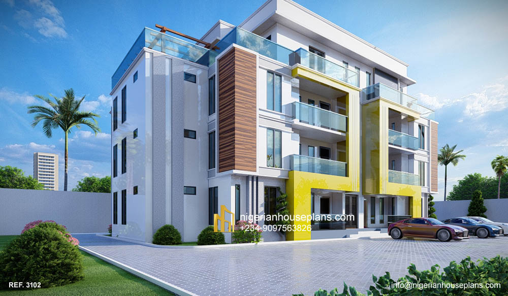 3 bedroom block of flats (Ref. 3102)