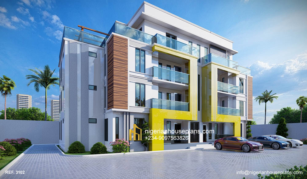 3 bedroom block of flats (Ref. 3102)