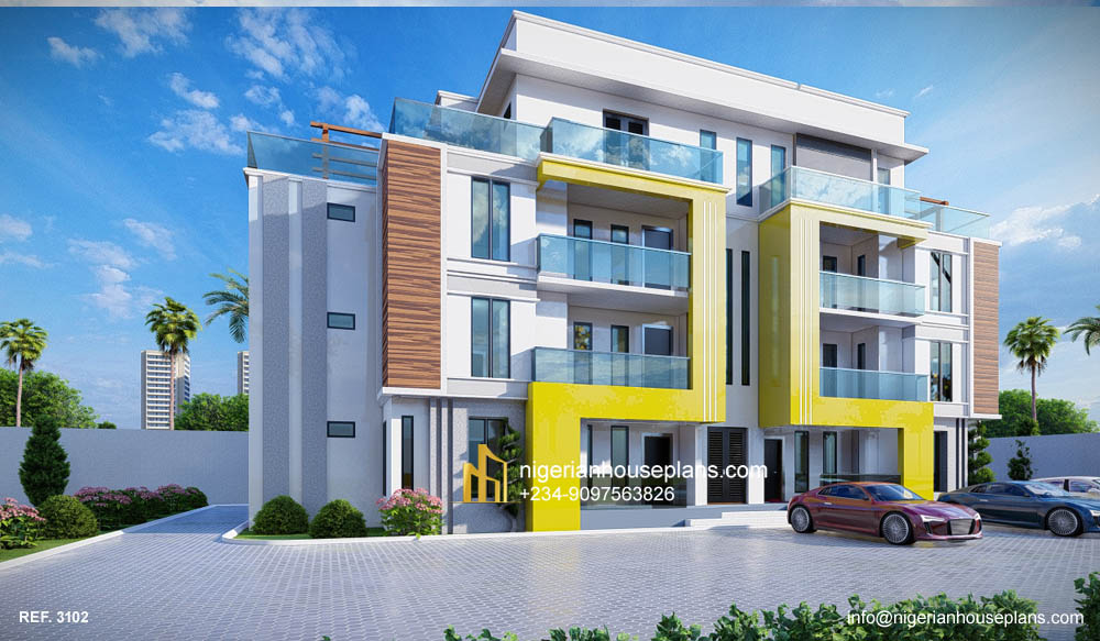 3 bedroom block of flats (Ref. 3102)