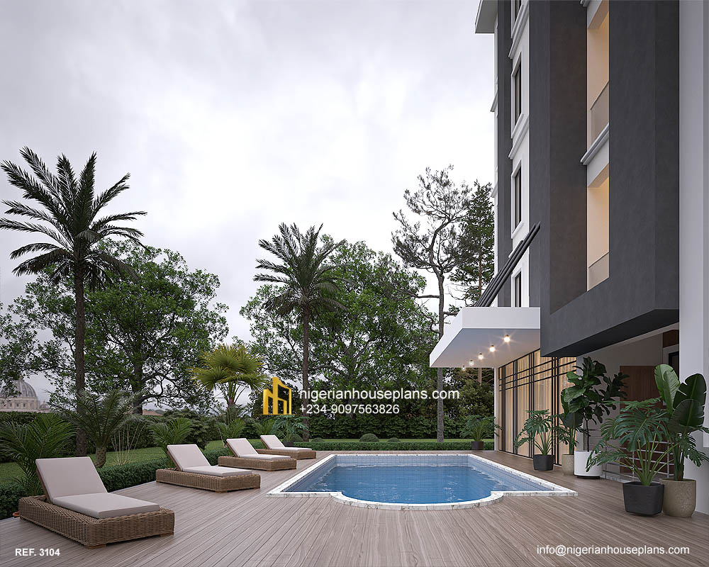 2 and 3 bedroom block of flats (Ref.3104)