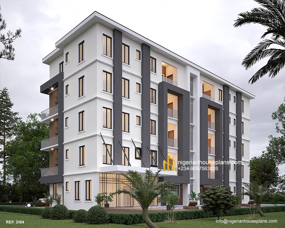 2 and 3 bedroom block of flats (Ref.3104)