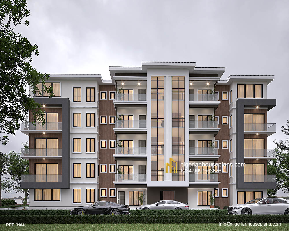 2 and 3 bedroom block of flats (Ref.3104)