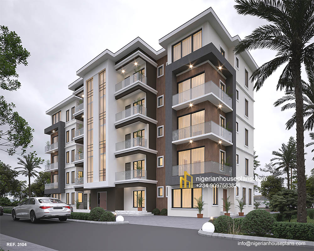 2 and 3 bedroom block of flats (Ref.3104)