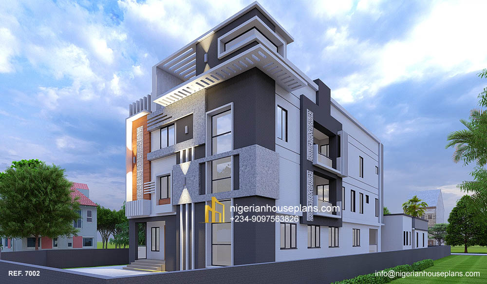 7 bedroom duplex with pent floor (Ref. 7002)