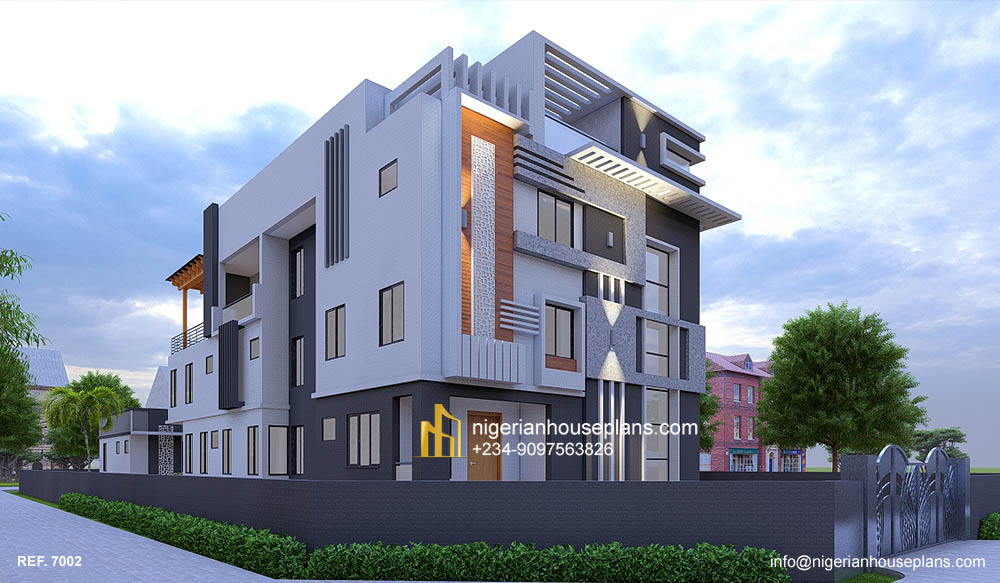 7 bedroom duplex with pent floor (Ref. 7002)