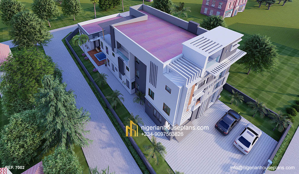 7 bedroom duplex with pent floor (Ref. 7002)