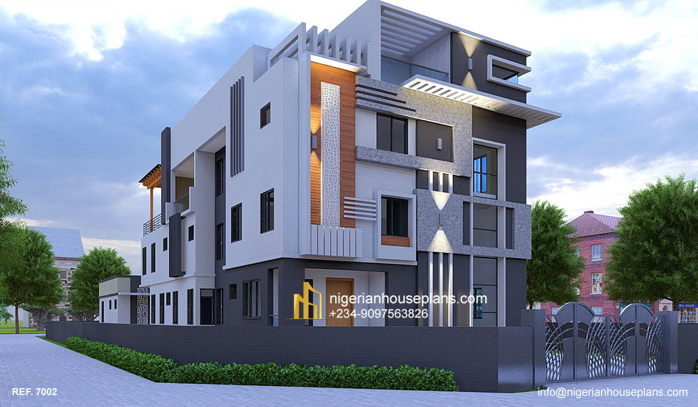 7 bedroom duplex with pent floor (Ref. 7002)