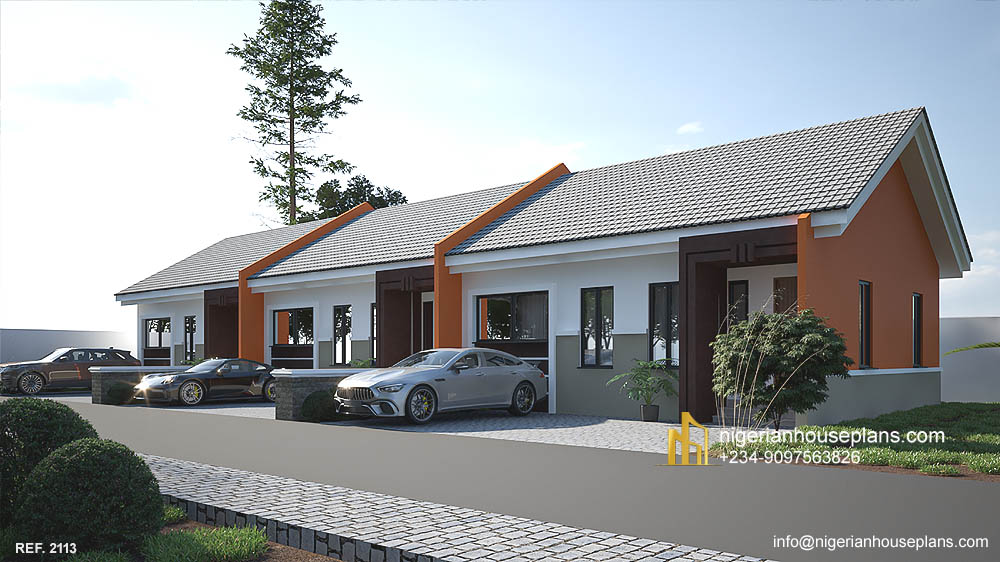 2 bedroom terrace bungalow (Ref. 2113)