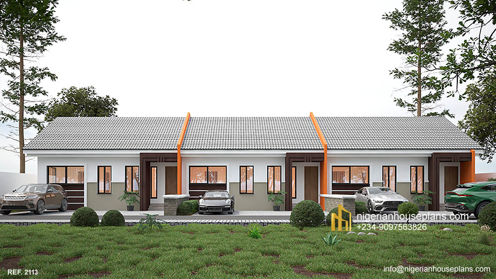 2 bedroom terrace bungalow (Ref. 2113)