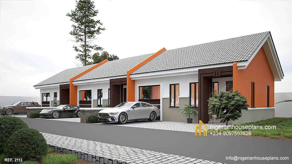 2 bedroom terrace bungalow (Ref. 2113)