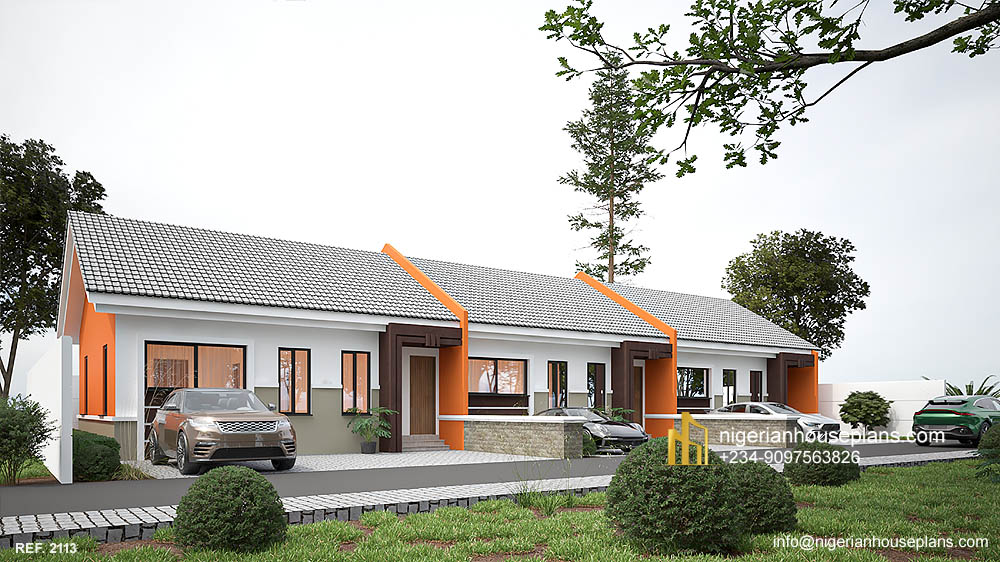 2 bedroom terrace bungalow (Ref. 2113)