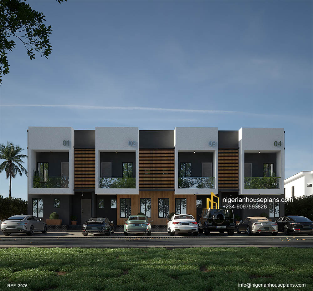 3 bedroom terrace apartments (Ref. 3076)