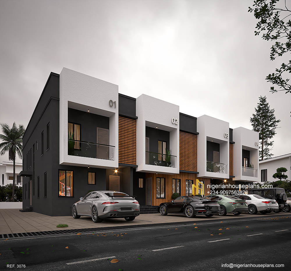 3 bedroom terrace apartments (Ref. 3076)