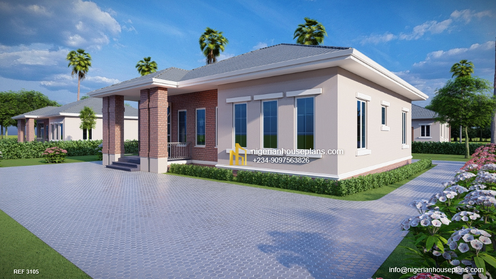 3 bedroom bungalow (Ref. 3105)