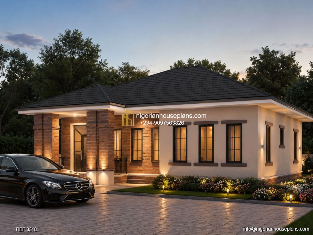 3 bedroom bungalow (Ref. 3318)