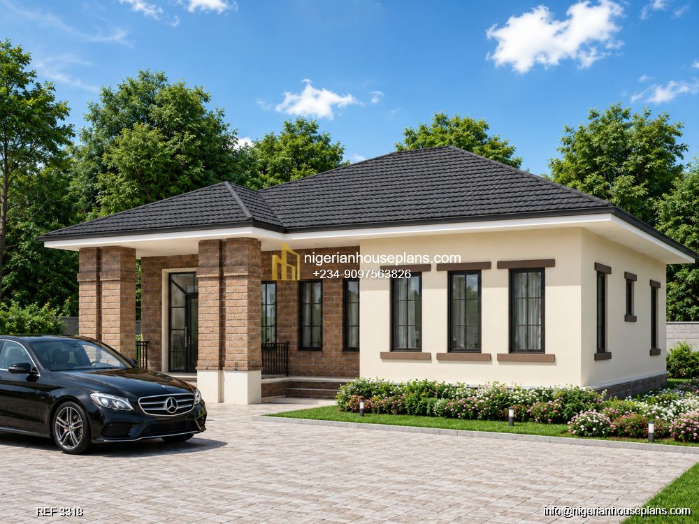 3 bedroom bungalow (Ref. 3318)