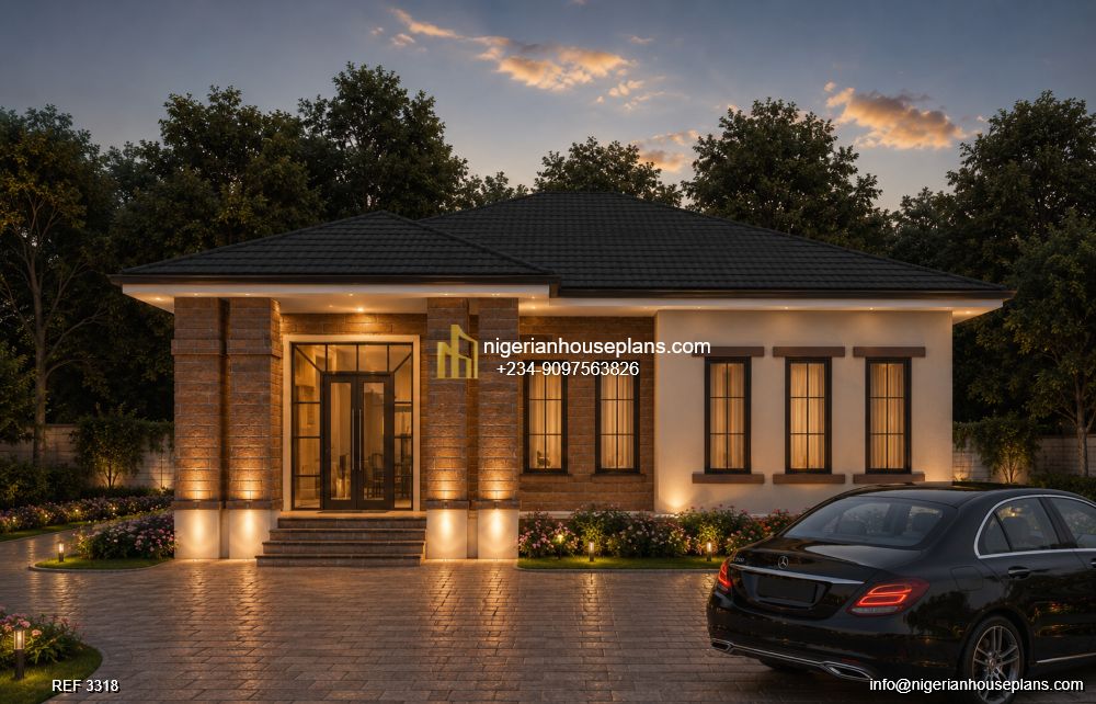 3 bedroom bungalow (Ref. 3318)