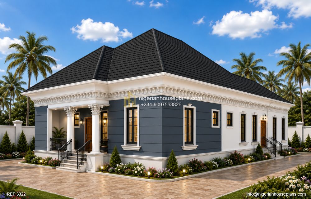 3 bedroom bungalow (Ref. 3322)